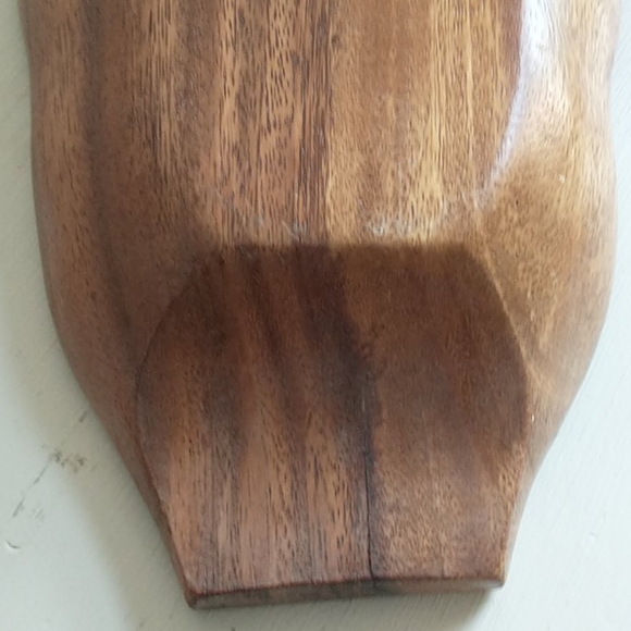 hand-carved 3 section wooden bowl - Picture 14 of 16